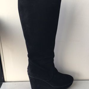 Talk Todd black suede boot